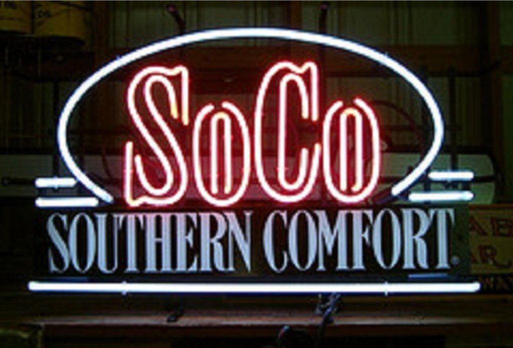 Southern Comfort whiskey Neon Sign